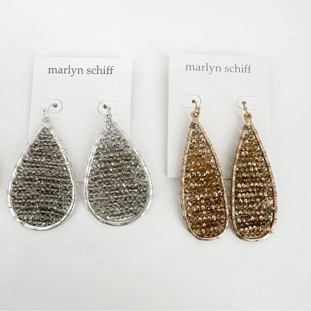 NWT Marlyn Schiff Dangle Earring Bundle